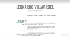 Desktop Screenshot of leonardovillarroel.com